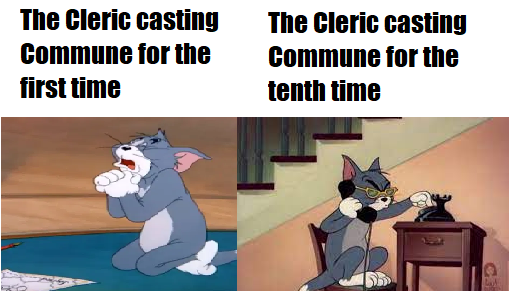 MemesDnd's tweet photo. "Hi boss, it's me again..."
⚔️🧙🏻‍♂️
#dnd  #rpg  #5e  #dice #criticalrole  #meme #bard https://t.co/py36b3d7Rz