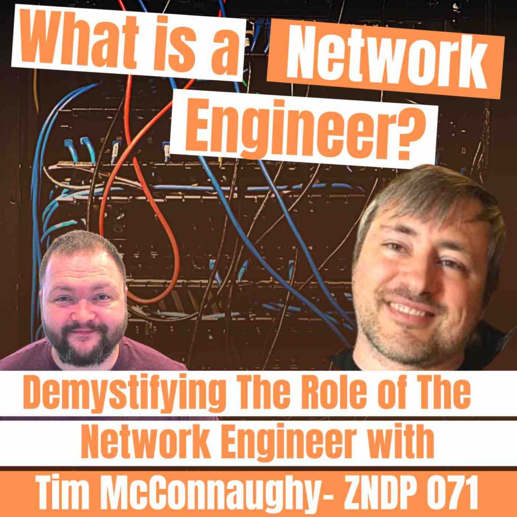 EngDeathmatch's tweet photo. #EDMEngineers: Demystifying The Role of the Network Engineer with Tim McConnaughy – ZNDP 071 https://t.co/4AfHabDfLK via @michael_zsiga https://t.co/TCpivoBEoj
