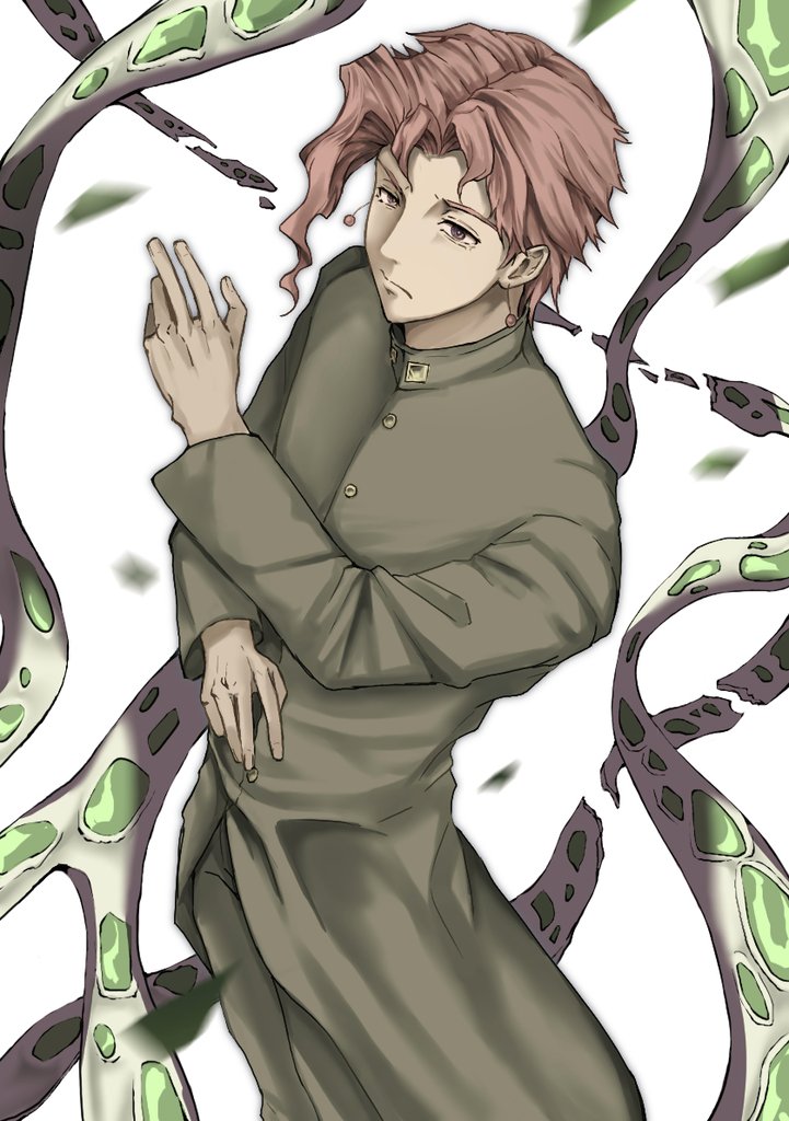 季うい ジョジョの奇妙な冒険 花京院典明 数カ月前に描いていた花京院さん 神経質な感じを出したかった