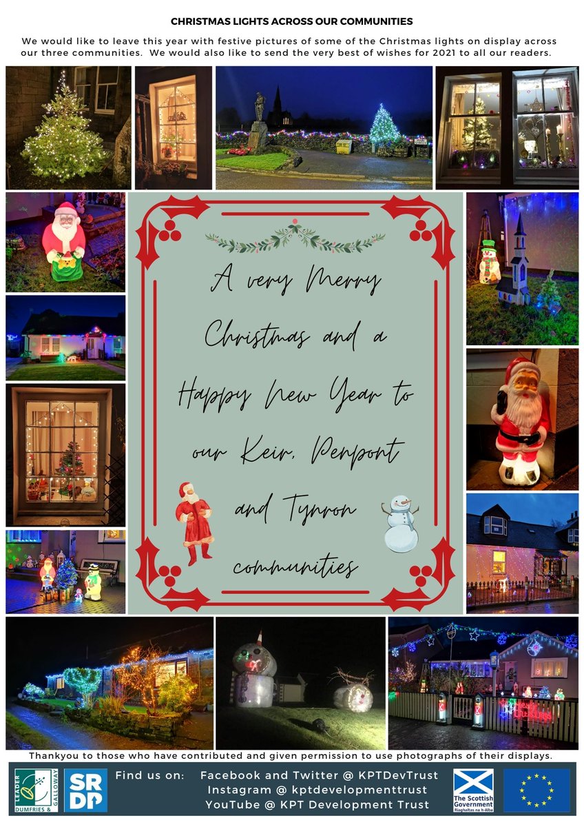 We have created our last weekly Members Bulletin for this year - A Bumper Festive Finale, with good news and Season Greetings to all our valued members! 
Wishing all our Twitter followers a very Merry Christmas and a Happy New Year too. 😊🎄🎅