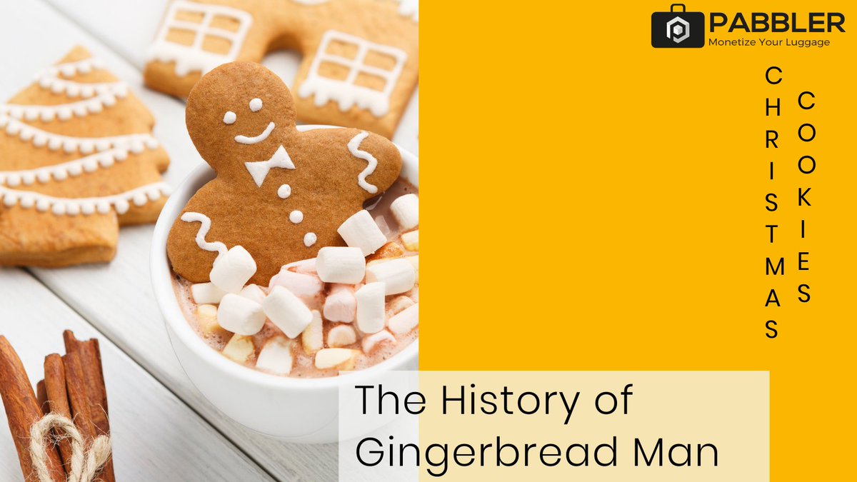 Have you made Christmas Cookies? 🎄
Gingerbread Man Cookies are a holiday classic since the 16th century. Rumor has it that Queen Elizabeth 1st commissioned them to represent her favorite people in her court.