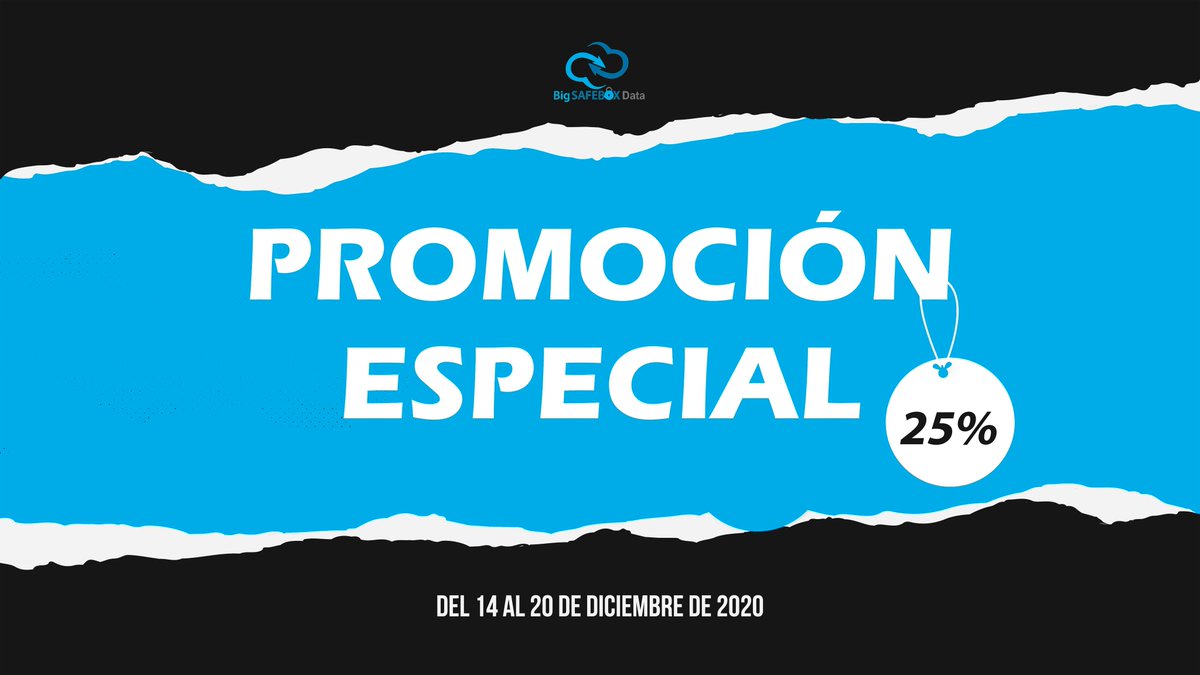 BigSafeboxData's tweet photo. ¡Últimos días de nuestra Promoción Especial #BSBData!
Benefíciate de un 25% de descuento en las soluciones #BSBackup y #WindowsBackupRestore al adquirir un Plan Anual.
⏰ Hasta el 20/12/2020
🌐 Toda la información: https://t.co/5inmbOubD3
#backup #ciberseguridad #CyberSecurity https://t.co/3WZ8kqa8EM