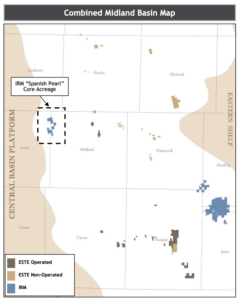 EmilyPatsy's tweet image. Breaking #oilandgas news: Earthstone Energy to acquire Independence Resources Management, a  Warburg-backed Midland Basin operator, in cash-and-stock deal valued at $185.9 million. More: bit.ly/2WqcHYL $ESTE #Permian