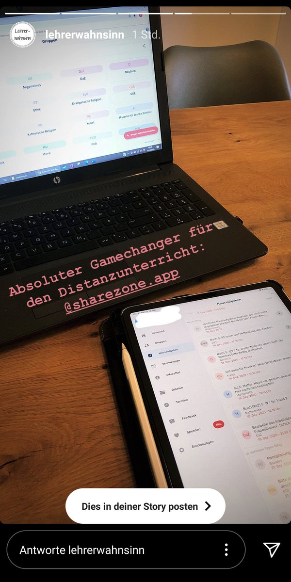 Sharezone - Gemeinsamer Schulplaner tweet media