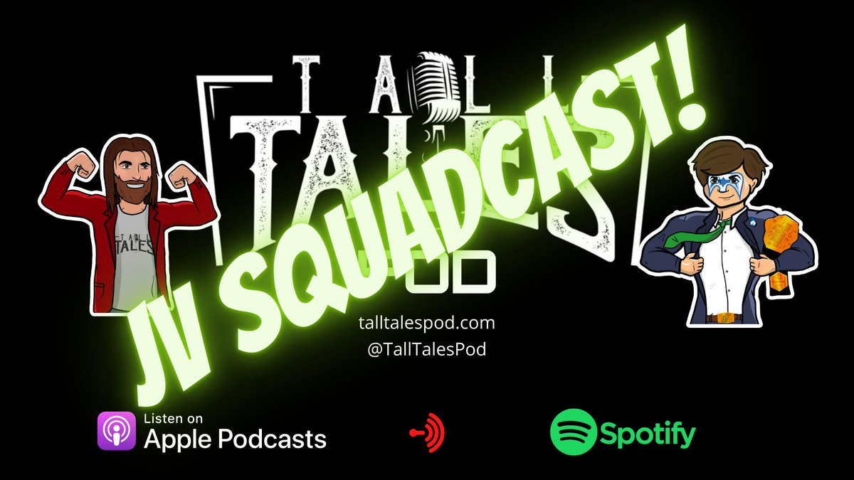 TallTalesPod's tweet photo. NEW EPISODE ALERT!

The JV SQUADCAST joins Tall Tales for a BONUS episode just in time for Christmas 😎🎅

Subscribe, leave those 5-star reviews, and enjoy Tall Tales!

Link here: https://t.co/40xYmqAmRx

ITunes: https://t.co/OgBF0n5Iln

#TallTalesPod #JVsquadcast #Podcast https://t.co/wpmSfLosbB