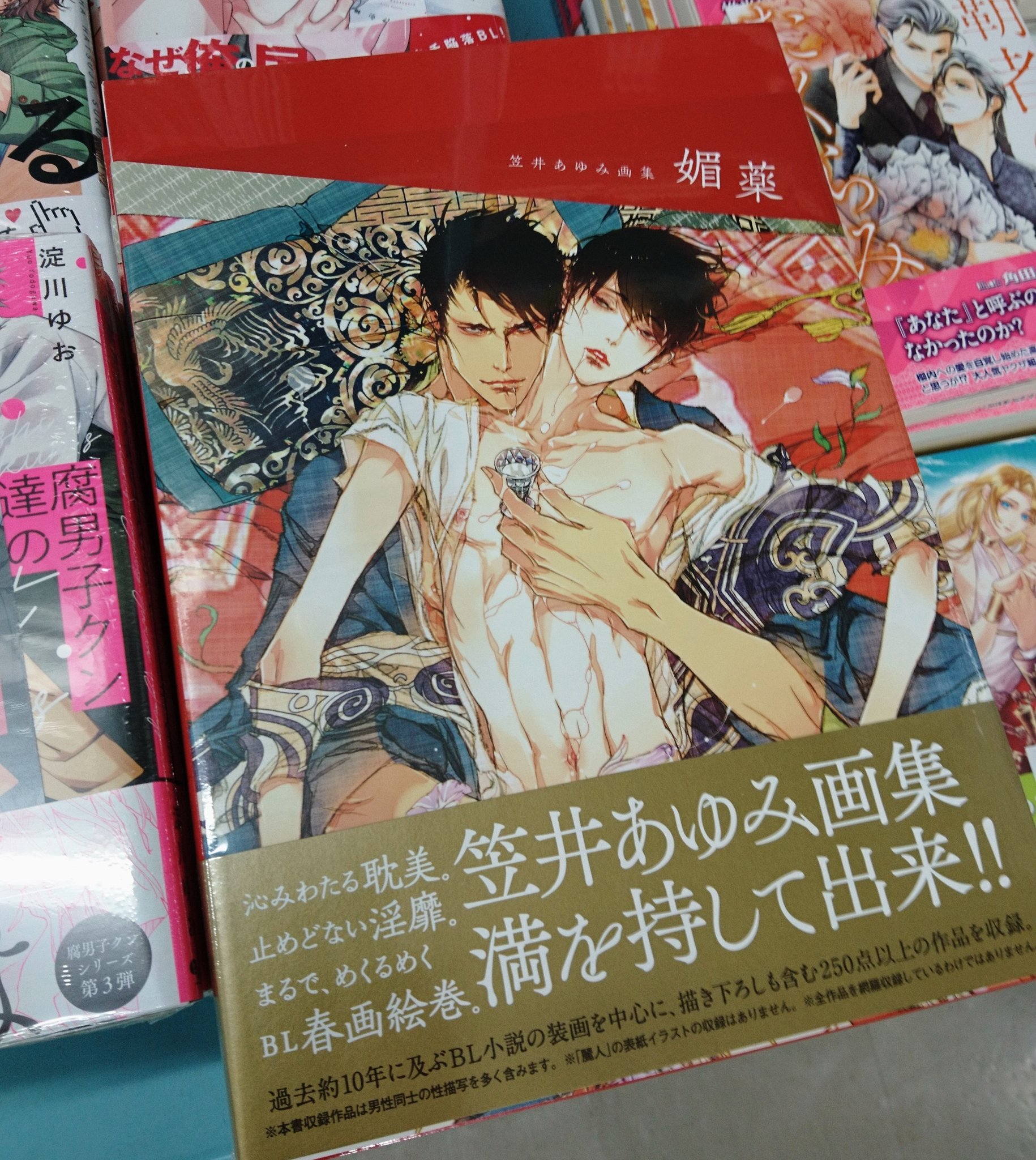 تويتر ジュンク堂書店池袋本店 コミックフロア على تويتر 笠井あゆみ画集 媚薬 笠井あゆみ パイインターナショナル 入荷しましたーー 見て くださいっ このボリューム ノドまでぱっくり開く製本 笠井先生の美しいイラストの数々をたっぷりじっくり