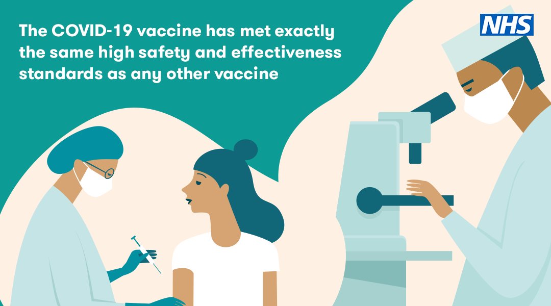 Vaccines are only made available to the public after meeting strict safety and effectiveness criteria. 

Find out more about why vaccination is safe and important: nhs.uk/conditions/vac…