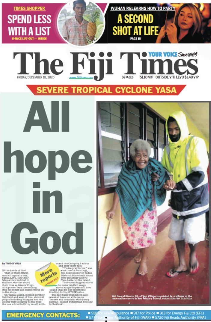 GlobalCyclones's tweet photo. * #FIJI: #CycloneYasa
- #Yasa #TropicalCycloneYasa #TCYasa #YasaCyclone #SolomonIslands #Tuvalu #Suva #PortVila #YasawaIslands #Yasawa #VitiLevu #VanuaLevu`#Vanuatu
-BLOG/MAPS/SATELLITE:
https://t.co/1KKw71yRsp https://t.co/Q6ilXZRVVf