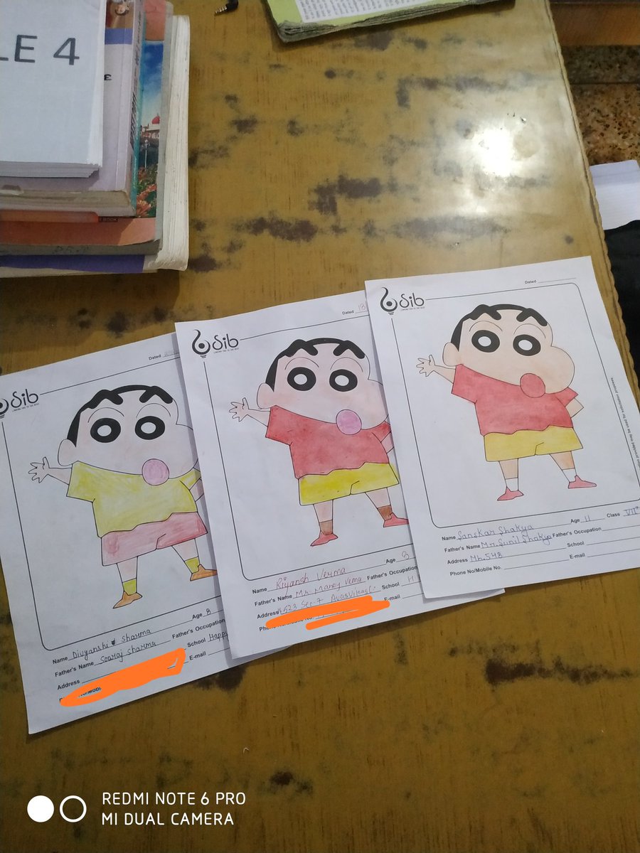 iamrealrv777's tweet photo. Student's #art
#cartoon
#shin_chan https://t.co/gpFTQ7OOAz