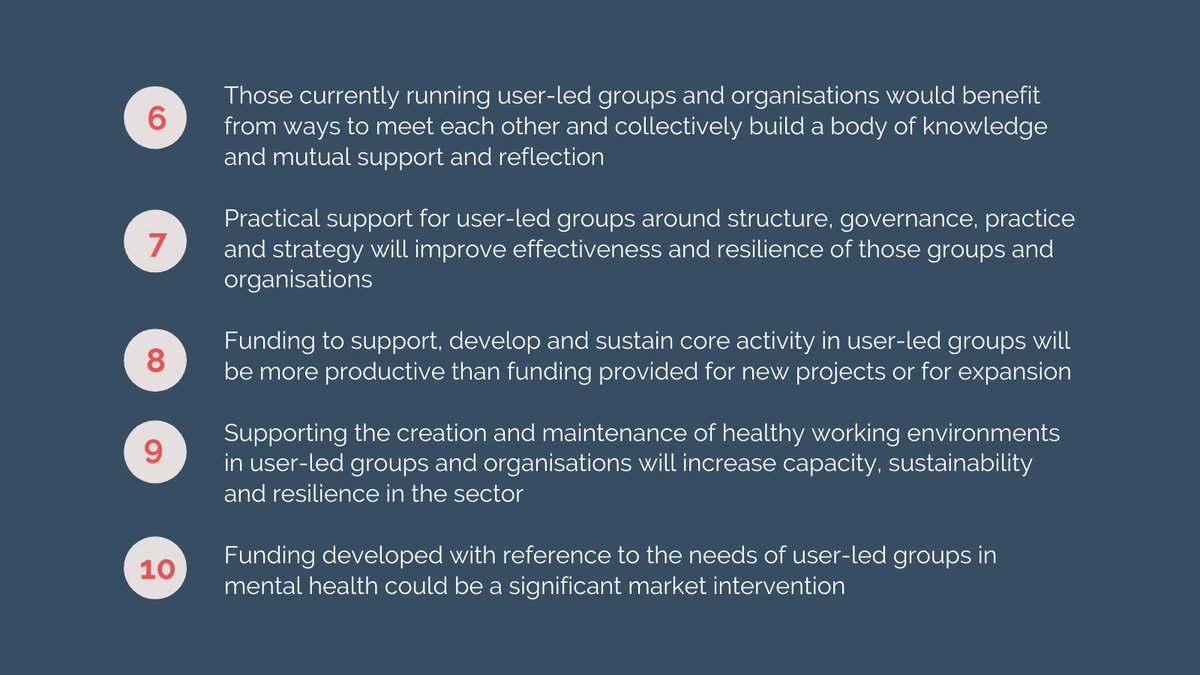 ...Support around infrastructure, core activity, and working environments (2/2)  #NSUNUserLedGroups