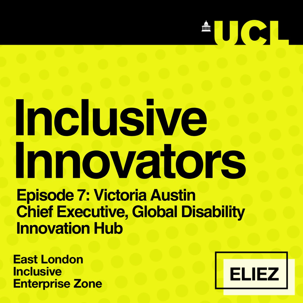 ELIEZ2020's tweet photo. Thank you all for tuning in to the Inclusive Innovators podcast. Here's our last episode of 2020 featuring Vicki Austin from @GDIHub. Powered by @sociabilityapp
π§https://t.co/TBoNj8LgBi
@UCLEnterprise
@Plexalcity
@lborolondon
@LondonLegacy
@HereEast
#InclusiveInnovators https://t.co/0ETAjo31hG