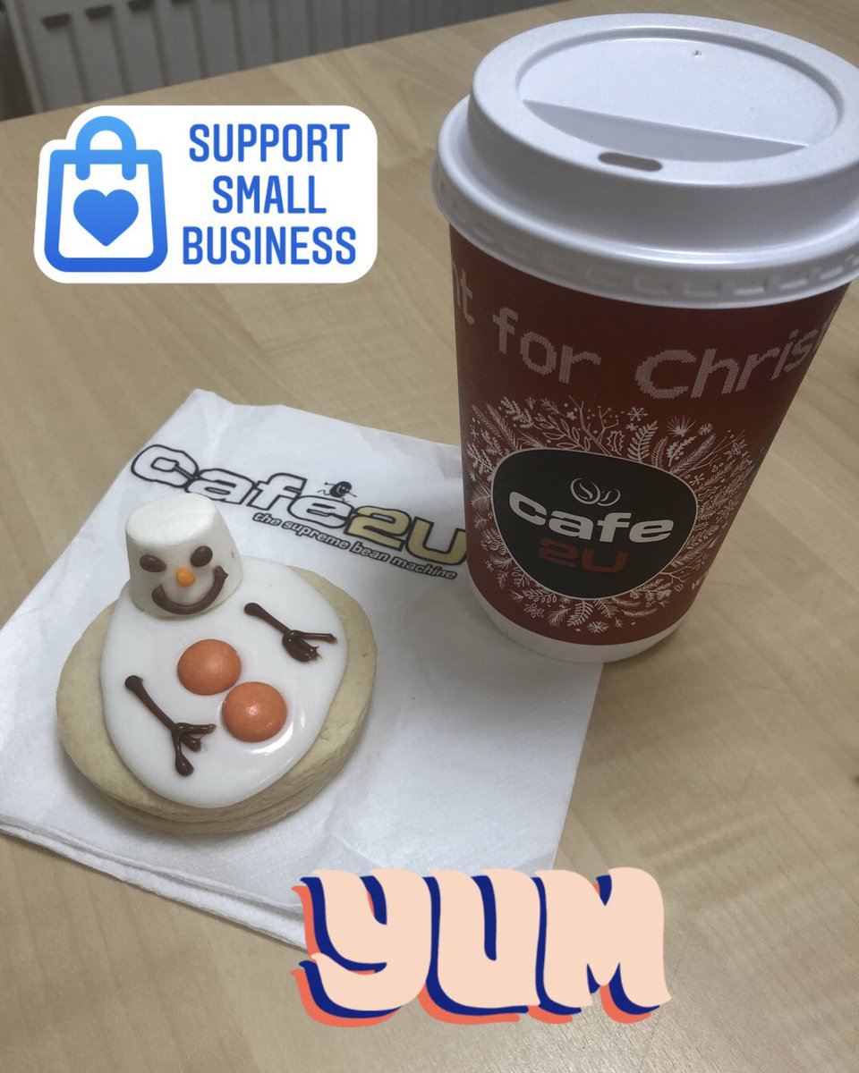 claruickie's tweet photo. Friday fix #cremebruleecoffee from @Cafe2ULtd Hareness Road, went well with #empirebiscuit from @JGRossBakers ☃️ https://t.co/u4vYEIxg0B