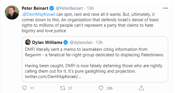 Meanwhile, here's the socialist Left attacking the mainstream Democrats who support Israel  @DemMaj4Israel. It's interesting to watch, and it exposes the false themes and anti-fact methods of the Israel haters. 1/