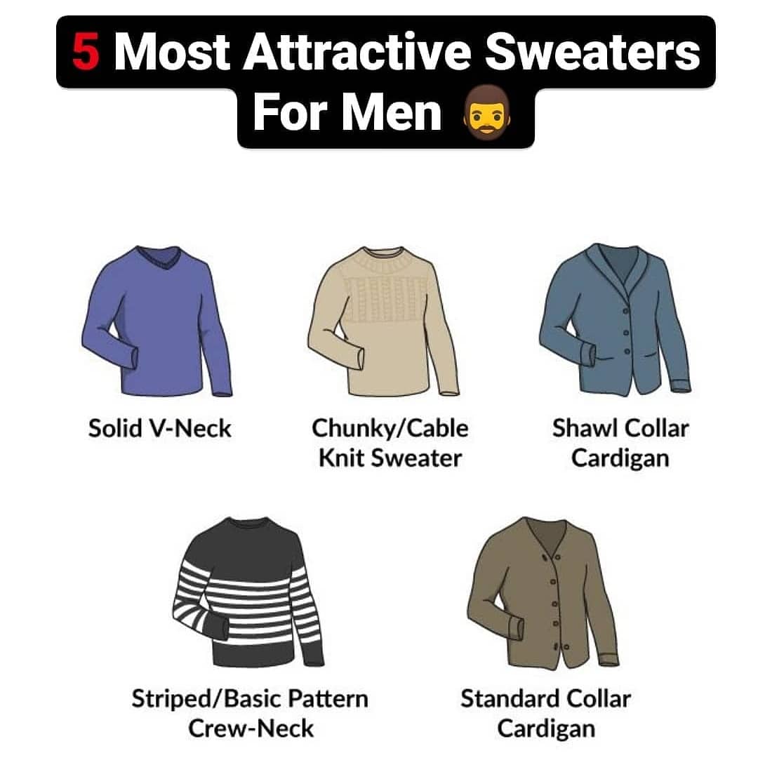 DGStyle7's tweet photo. ATTRACTIVE sweaters.
Men's Fashion Guide.
.
.
.
.
.
#menswardrobe #style #menswardrobee #menswinterfashion #sweaterfashion #menssweater #mensstyletips #sweaterguide #fashionguidesk #dailywearsarees #man #menssweaterstyle #sweater #winterstyle #winteroutfit #styles #sweaterstyle https://t.co/x4uLjRiUv0