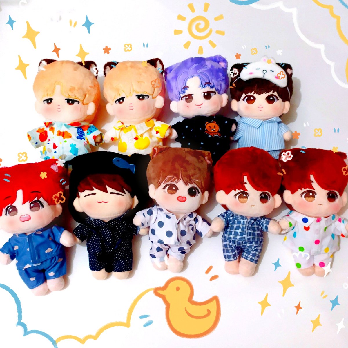 puchikokwong's tweet photo. Pajama party!🎉🎊
.
.
.
.
#BTS #BANGTAN #btsdoll #tae  #dollbts #plushie #jungkook #taehyung #jimin #btscollection #btsstuff #btsalbum #bangtan #bts  #v  #bangtandoll #btsdolls #calicomin #btsdollstagram #kpopdoll #방탄소년단 #btscollection #albumbts #meowgii https://t.co/If0ZQx2ssf