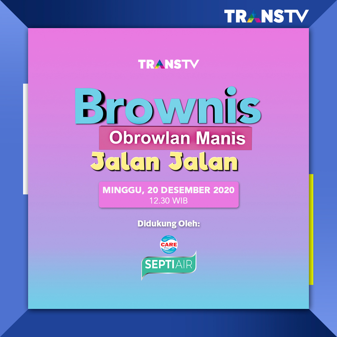 TRANSTV_CORP's tweet photo. Lagi pandemi gini kita harus jaga kesehatan &amp; kebersihan diri kita. Semprotkan #Septiair utk udara &amp; benda serta sterilkan dgn #Septiwipes yg aman dan efektif bunuh kuman. Dan keduanya direkomendasikan oleh W.H.O loh!
Selengkapnya tgl 20 December 2020 di Brownis Jalan Jalan ya! https://t.co/tfbbVRz3lz
