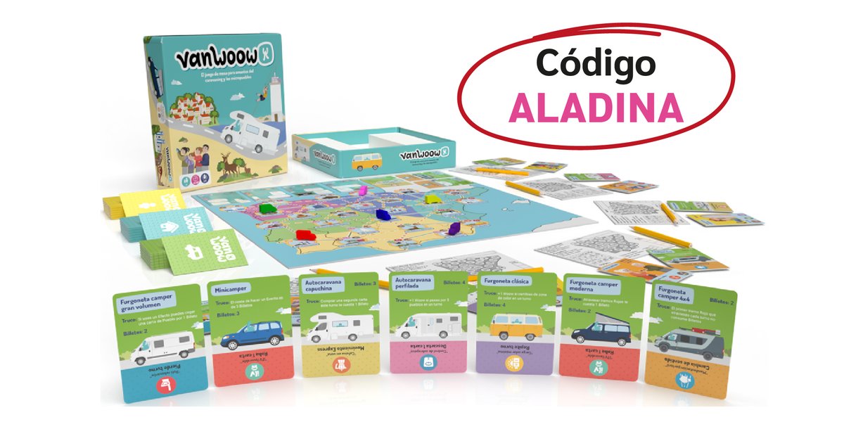 Ahora puedes hacer que tu compra navideña mejore la vida de pequeños guerreros con #cáncer y sus familias. 

✍Incluye el código ALADINA en el proceso de compra y destinaremos 10€ a la Fundación. 

vanwoow.es/vanwoow-el-jue…