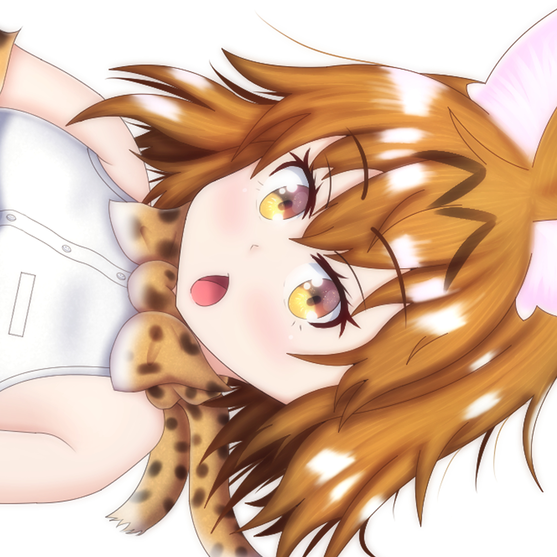 バン サーバルちゃんのブレイクダンス スカートの中は見せられません けもフレは 後3人ぐらい描きたいなぁと思ってます けものフレンズ けもフレ サーバル ケモ耳 お絵かき イラスト Bgirlイラスト イラスト好きさんと繋がりたい 絵描きさん