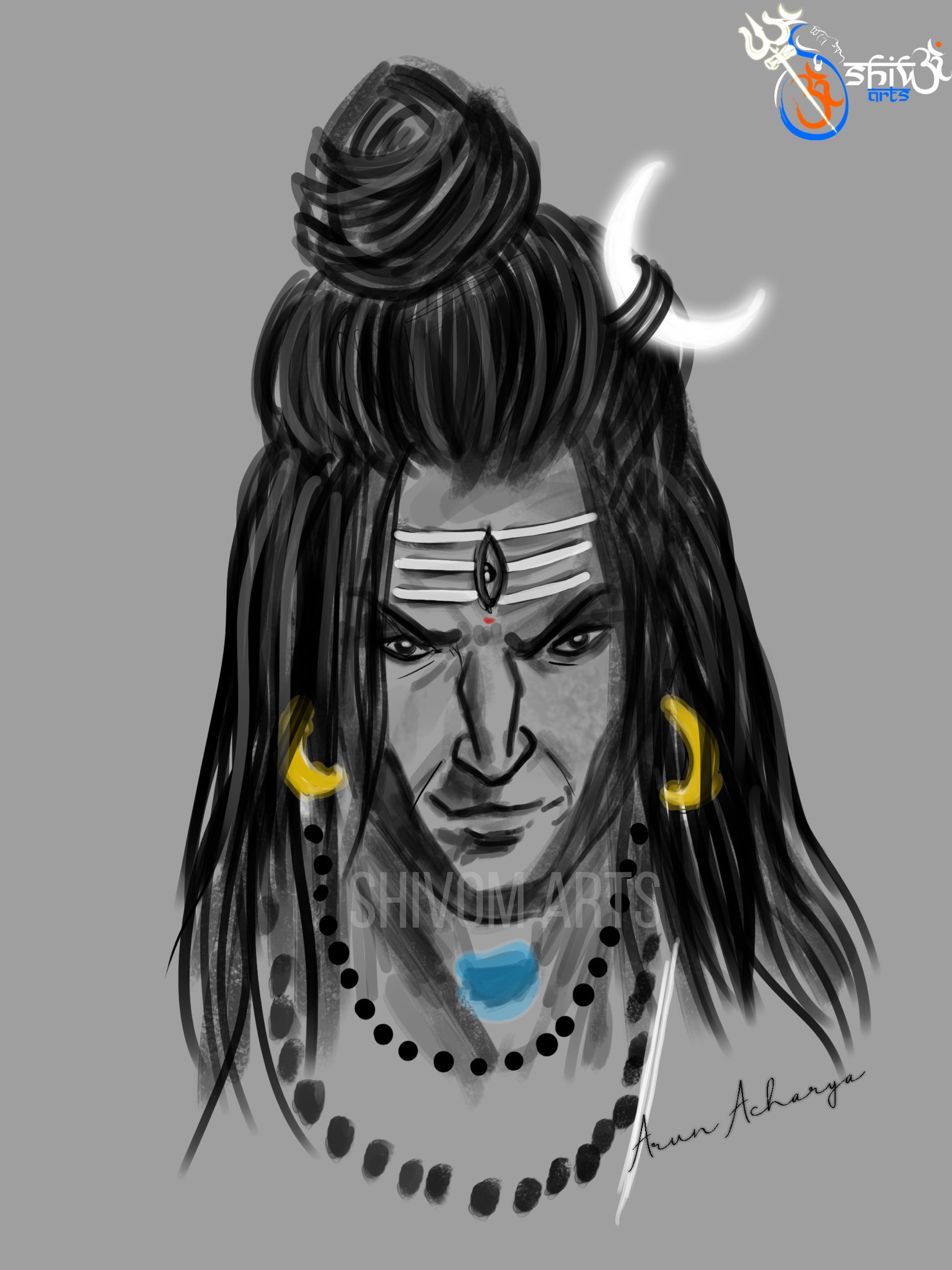 Share more than 119 angry lord shiva drawing seven.edu.vn