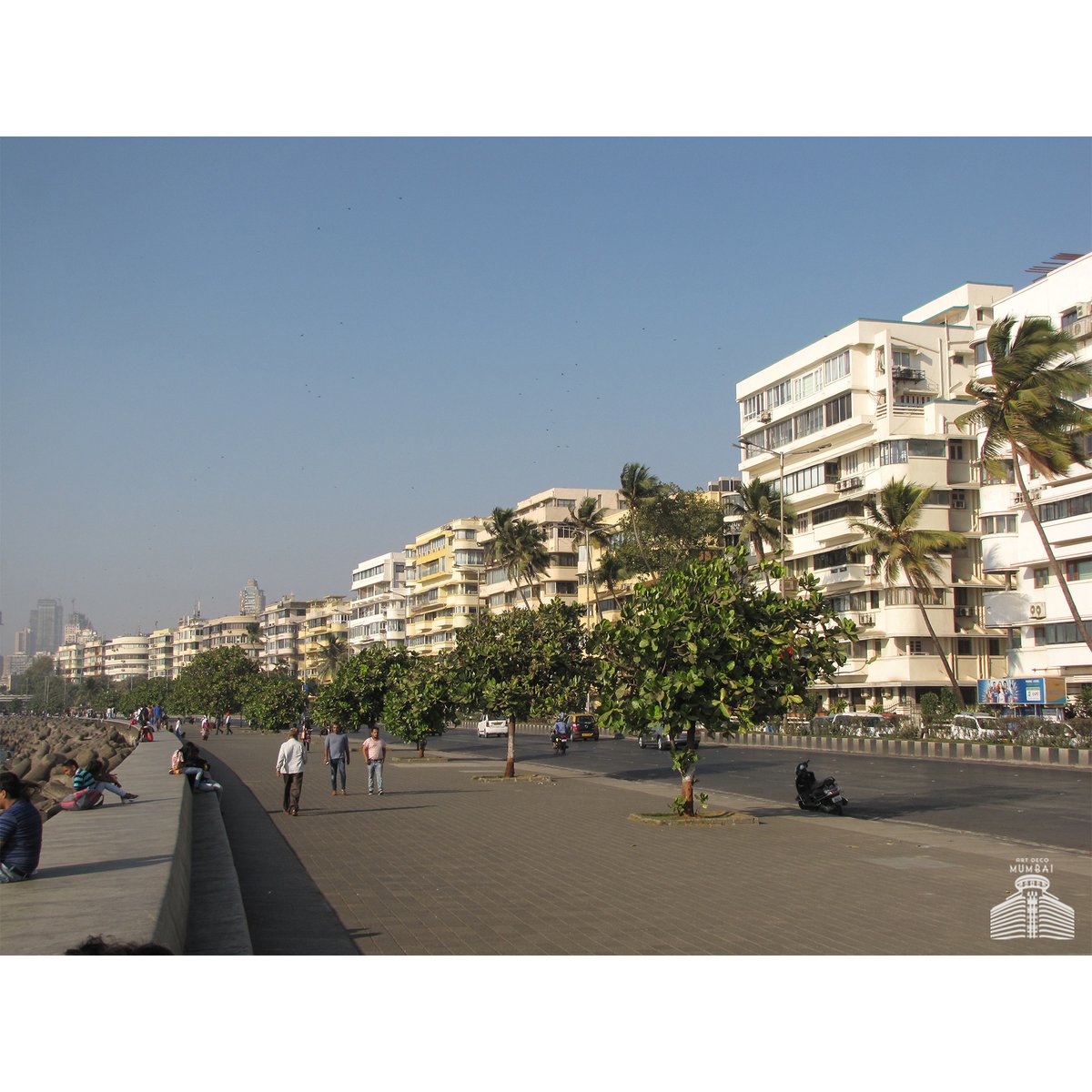 Image 1 - Archival image of a building at Dadar-Matunga estate, from Journal of IIA (1938)Image 2 - New buildings at Oval Maidan, from the Modern House in India by ACCImage 3 - Marine DriveImage 4 - Aerial View of Marine Drive by Dr. Jehangir Sorabjee (8/8)