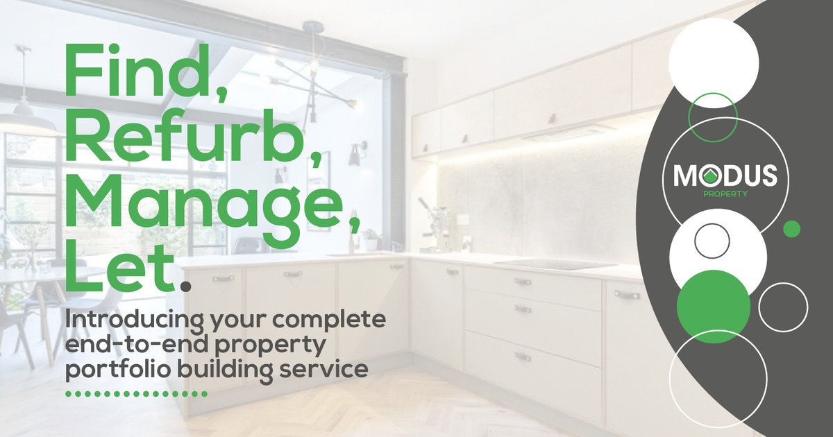 PropertyModus's tweet image. Introducing your end to end property portfolio creation service. Start your journey into property investment get in touch with us here: modus-property.com/how-we-help-yo… #PropertyInvestment #UKProperty #PropertyBusiness #PropertySourcing #Refurb #Letttings #PropertyBusiness
