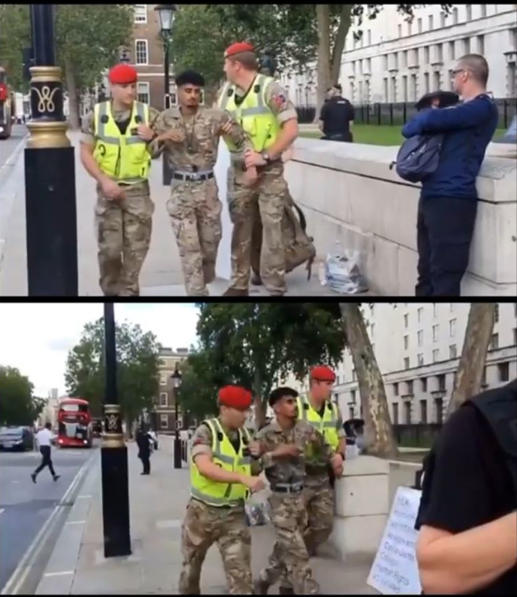 declassifiedUK's tweet photo. Also coming today --

Exclusive first interview with the British soldier who protested against arms exports to Saudi Arabia. 

https://t.co/YaOKLPeubK https://t.co/8n2eV0JsQz