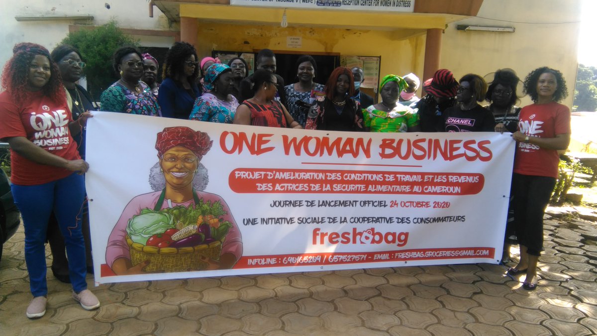GreenTecCapital's tweet photo. #Freshbag our Cameroon-based portfolio company has successfully completed their One Woman Business campaign and recruited more than 700 applicants to work as digitally enabled food vendors. Read more: https://t.co/sScAvuNZUv
#buyamsellam #streetvendors #cameroon #yaounde https://t.co/HCbIs9MgMd