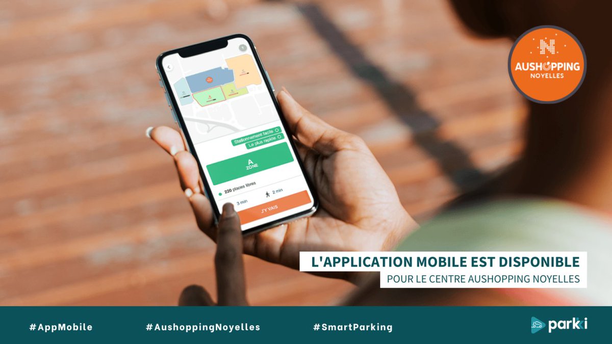 Parkki (@parkkismartcity) on Twitter photo 🏅La première application mobile de guidage dans le #Retail est disponible à Aushopping Noyelles ! <a href="/CEETRUS_Corp/">CEETRUS Properties</a>
✅ Disponibilité des places en temps réel
✅ Guidage vers une place libre
✅ Gain de temps d’achat aux clients
📱swll.to/4kJl7
#AppMobile #SmartParking 🏅La première application mobile de guidage dans le #Retail est disponible à Aushopping Noyelles ! <a href="/CEETRUS_Corp/">CEETRUS Properties</a>
✅ Disponibilité des places en temps réel
✅ Guidage vers une place libre
✅ Gain de temps d’achat aux clients
📱swll.to/4kJl7
#AppMobile #SmartParking