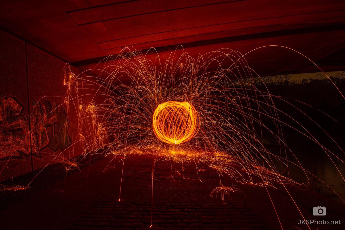 jksphoto1's tweet photo. Got out and played with fire last night. #wirewool #sparks #nikonphotography #nikonphotographer #nikon https://t.co/9aGUuFIoNH