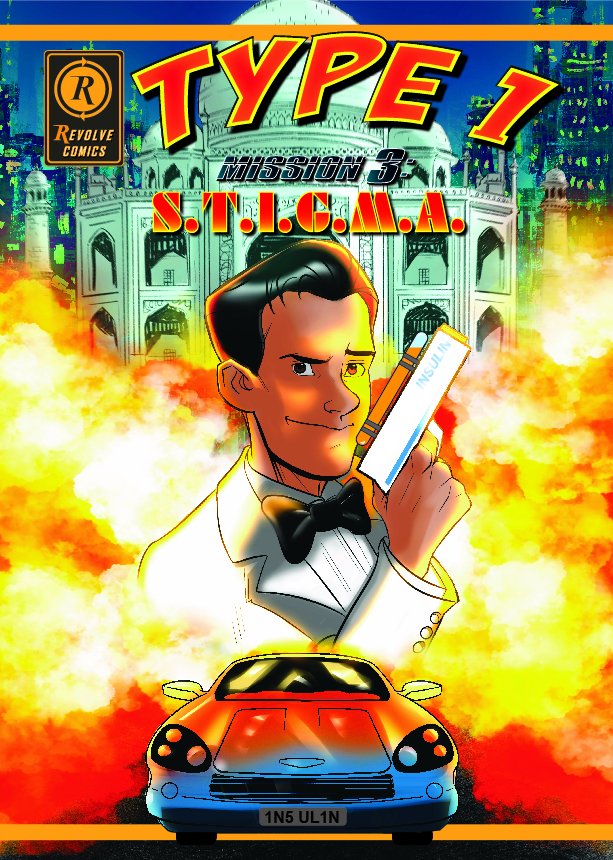 Heres the cover in all its glory for the new #type1diabetes #comic...

<a href="/JimLavery1/">Jim Lavery</a> knocking it out of the park!!

Get the FREE 5o read online comic here:
revolvecomics.com/diabetes-type-…