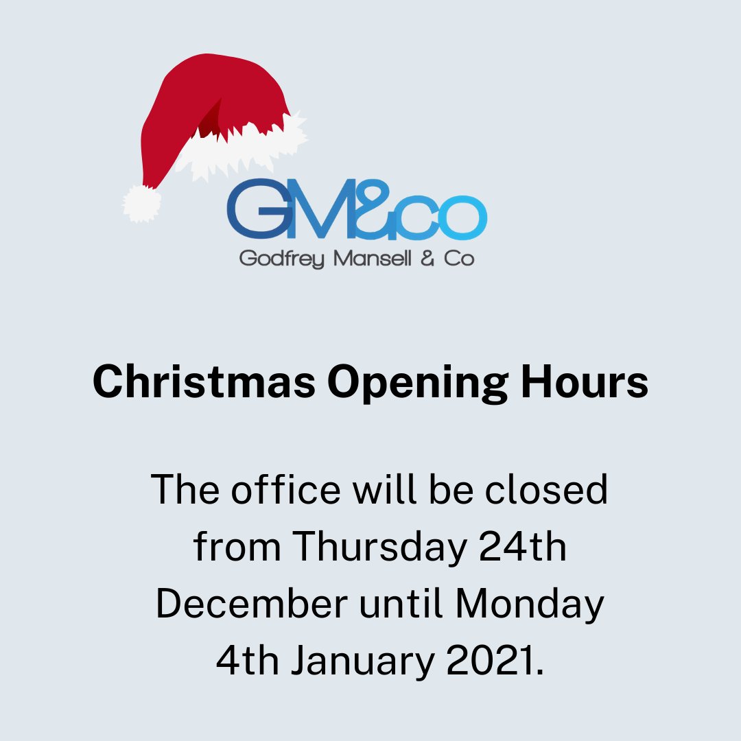 GMandCo's tweet photo. It's exactly one week until Christmas! 

As we prepare for the festive break, we would like to share with you our Christmas opening hours.

https://t.co/hshFN1yvmG

#ChristmasOpeningHours #TeamBNIMercury #OneWeekUntilChristmas https://t.co/pPtRuO3P5l