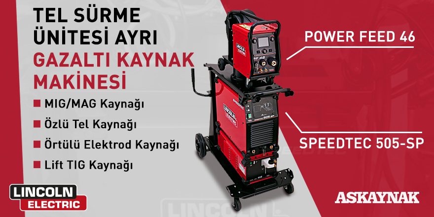 LincolnElecTR's tweet image. MIG/MAG, örtülü elektrot ve TIG kaynağı uygulamalarının tek bir güç ünitesi ile yapılmasını sağlayan invertör teknolojili ürünümüz #Speedtec 505-SP hakkında bilgi almak için tıklayın 👉 bit.ly/colnElectric-S…
