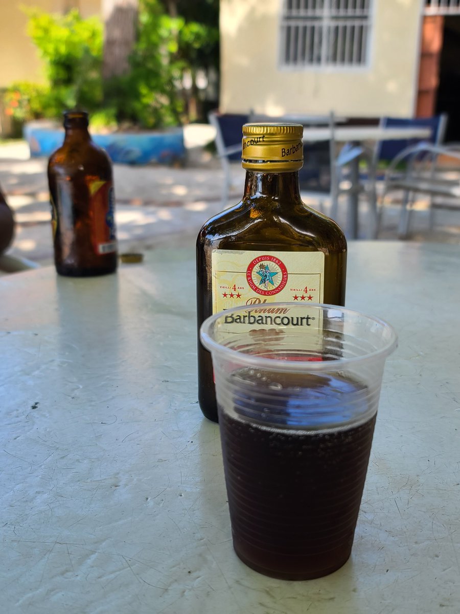 Monday we drove to take a boat to the beach.  #Haiti