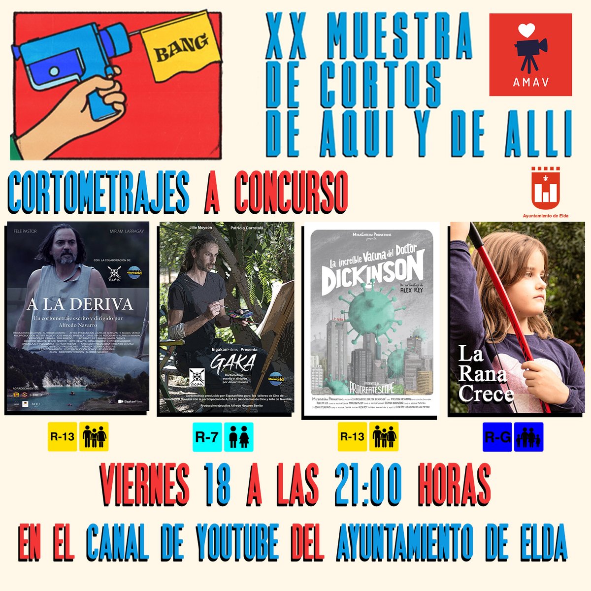 🔴¡HOY SESIÓN DOBLE!

🎧 A las 20:45 nuevo vídeo en el canal, ¡GUERRA DE FORMATOS! DCC vs. MiniDisc.
▶ Aquí: youtu.be/8dD1Pi4_Ej0

🎬 Y al terminar, a las 21:00, la XX Muestra de Cortos de Aquí de <a href="/AsociacionAMAV/">Asociación A.M.A.V.</a> presentada por servidora 😅
▶ Aquí: youtu.be/hLdPPaDwr7g