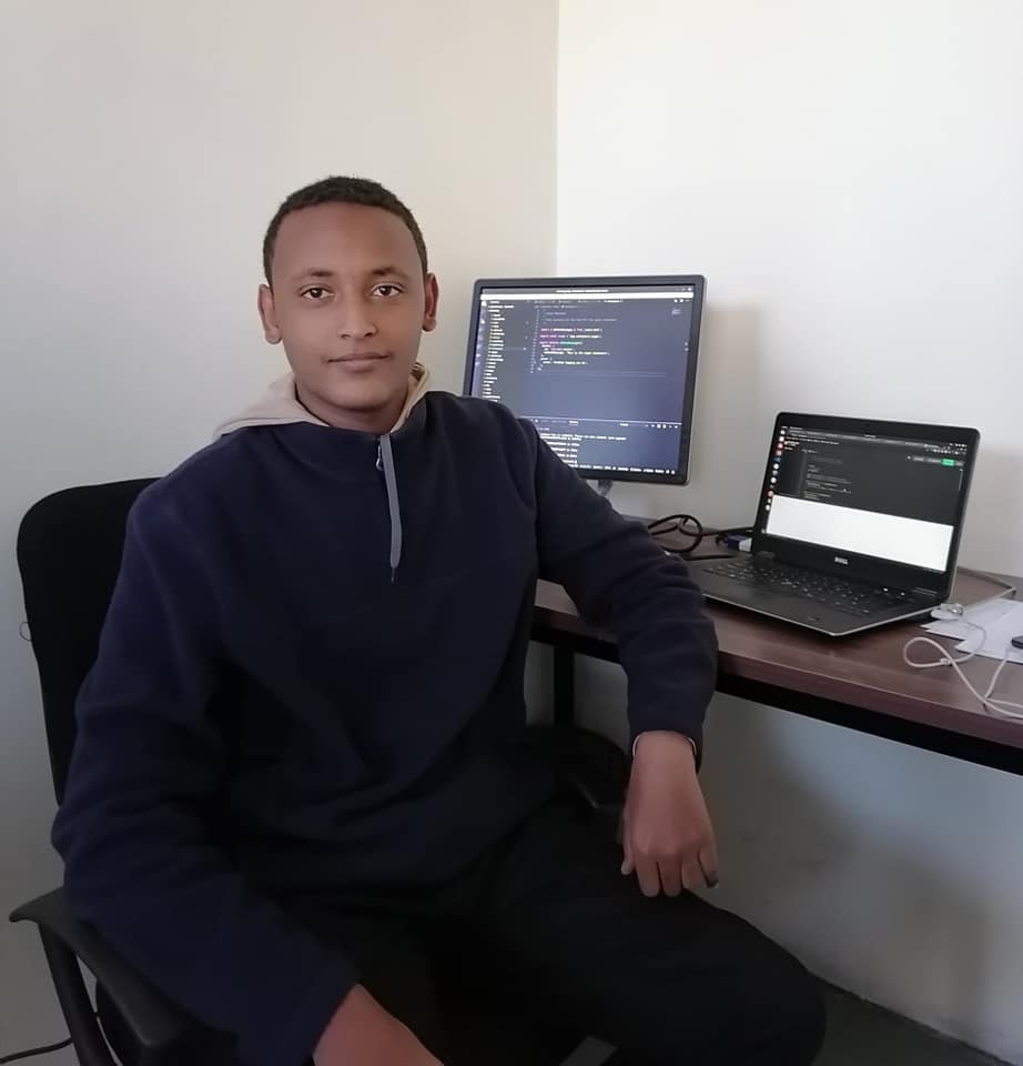 AddisSoftware's tweet photo. 🌟We would like to introduce these three new wonderful additions to our team🌟Sophonias Abathun, Elshaday Yirga, and Natnael Getenew . 
We are a team of young professionals passionate about our work. It is great to see our team growing big, we can't wait to see what 2021 brings! https://t.co/3g4OkzC8C4