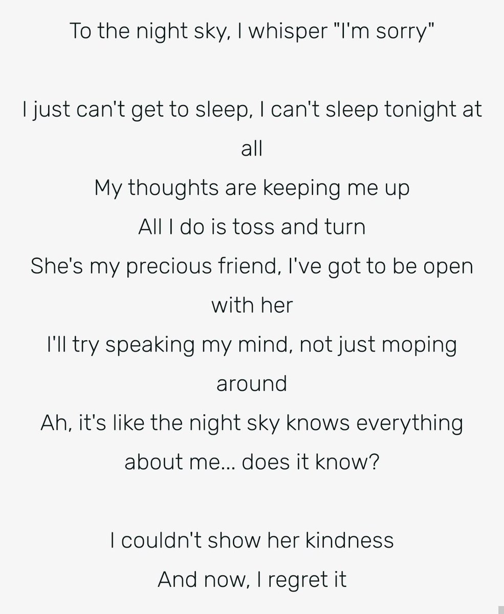 Yozora wa Nandemo Shitteruno? : released May 2016, with the lyrics being very symbolic of Chika and You's later described relationship from official media, thus the song being accepted as the ChikaYou song by the fandom