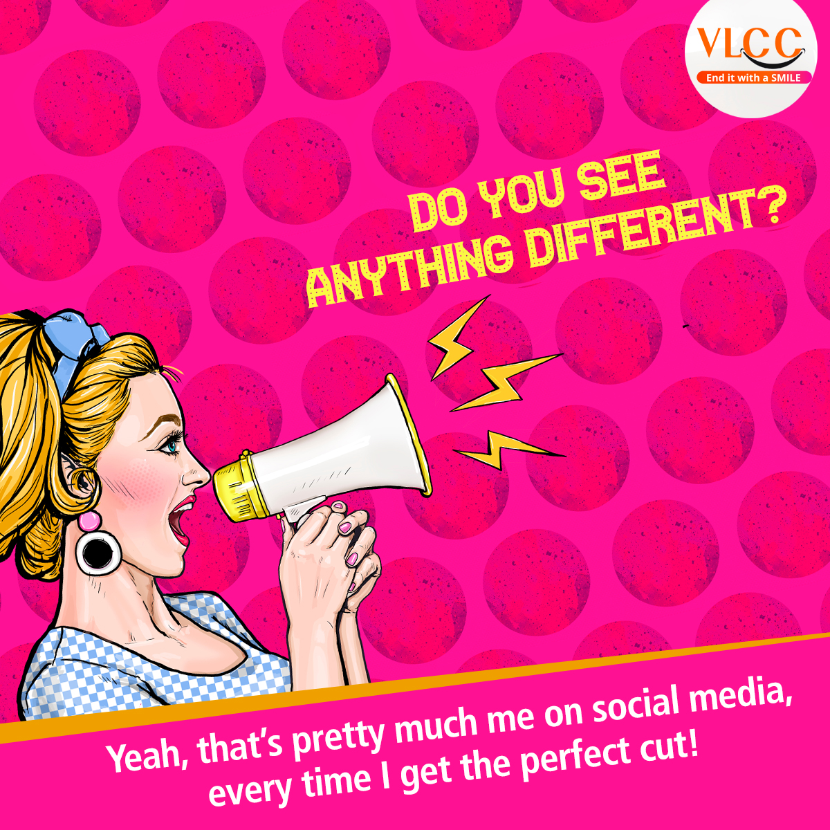 VLCCindia's tweet photo. Tag a friend who loves showing off every new look! Or visit VLCC to be the one getting tagged by showing off hairstyles that are bound to turn heads. 
Book an appointment now!

#VLCCEndItWithASmile #EndItWithASmile #Bye2020 #Hairstyles #HairCut #Hair #HairColour #IMArecommended https://t.co/0HONG0IKHO