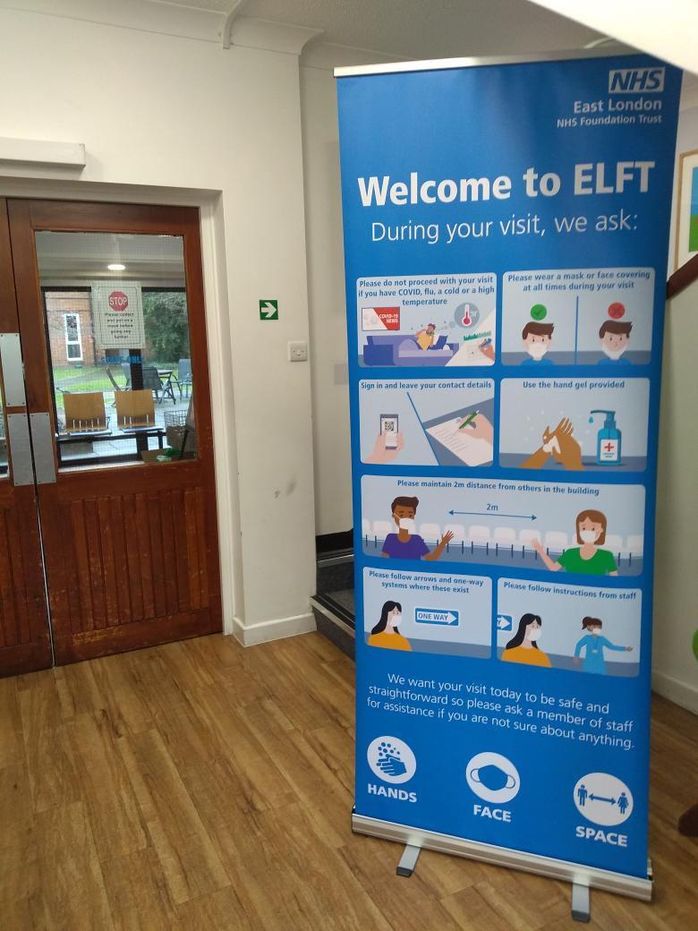 NewhamCAMHS (@camhsnewham) on Twitter photo Thank you <a href="/NHS_ELFT/">East London NHS Foundation Trust (ELFT)</a> for our new signage to keep our families and staff safe when they visit us at York House Thank you <a href="/NHS_ELFT/">East London NHS Foundation Trust (ELFT)</a> for our new signage to keep our families and staff safe when they visit us at York House
