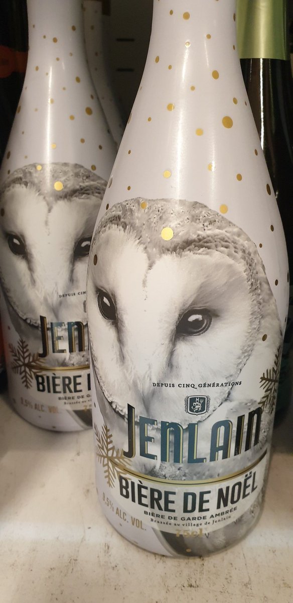 Y a des bières 🍺 de Noël🎄🎅 qui ont l'air plus chouettes🦉 que d'autres 😁