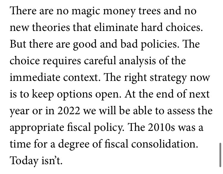 Finally, he states that the austerity of 2010 was (partly?) justified. The zero sum game is common amongst mainstream economists. The problem is w/o MMT they haven’t got an understanding of where the economy’s limits lie, so they imagine them to be entirely financial.