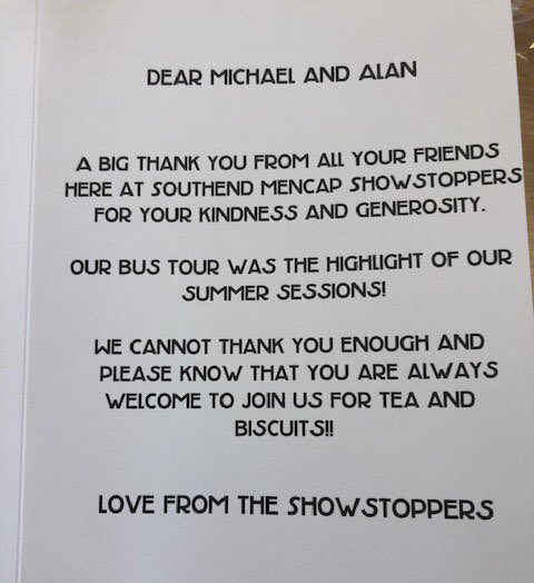 Our #ChristmasSurprise bus will be visiting some special people in #Southend today (based on our amazing experience with open top route 68 there this Summer) including our friends the <a href="/MencapSouthend/">Southend Mencap Showstoppers</a> Showstoppers....but who will be on it with what? 🤔.  <a href="/theUKBusAwards/">UK Bus Awards</a>