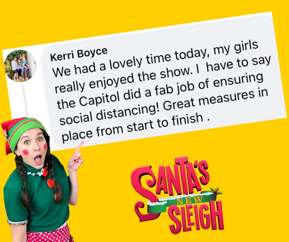 santasnewsleigh's tweet photo. Some lovely feedback for @santasnewsleigh @CapitolHorsham  @bradfitt @PantomimeSongs @MasashiFujimoto @K_Glover258 @RomanArmstrong @HorshamDC  @VisitHorsham @HelloHorsham https://t.co/RaZszGtlaX