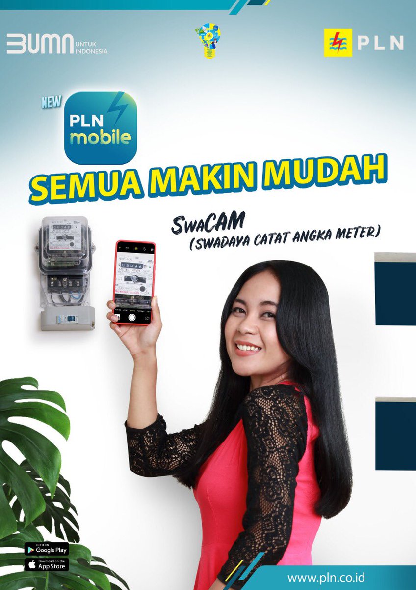 uipjbt2's tweet photo. New PLN Mobile hadir memberikan kemudahan kepada pelanggan. Semua makin mudah,menjadi kalimat yang memberi gambaran berbagai kemudahan yang bisa dirasakan pelanggan di seluruh Indonesia #NewPLNMobile #SemuaMakinMudah #PowerBeyondGenerations #ListrikUntukRakyat #ListrikUntukSemua https://t.co/ueYYQPxpG1