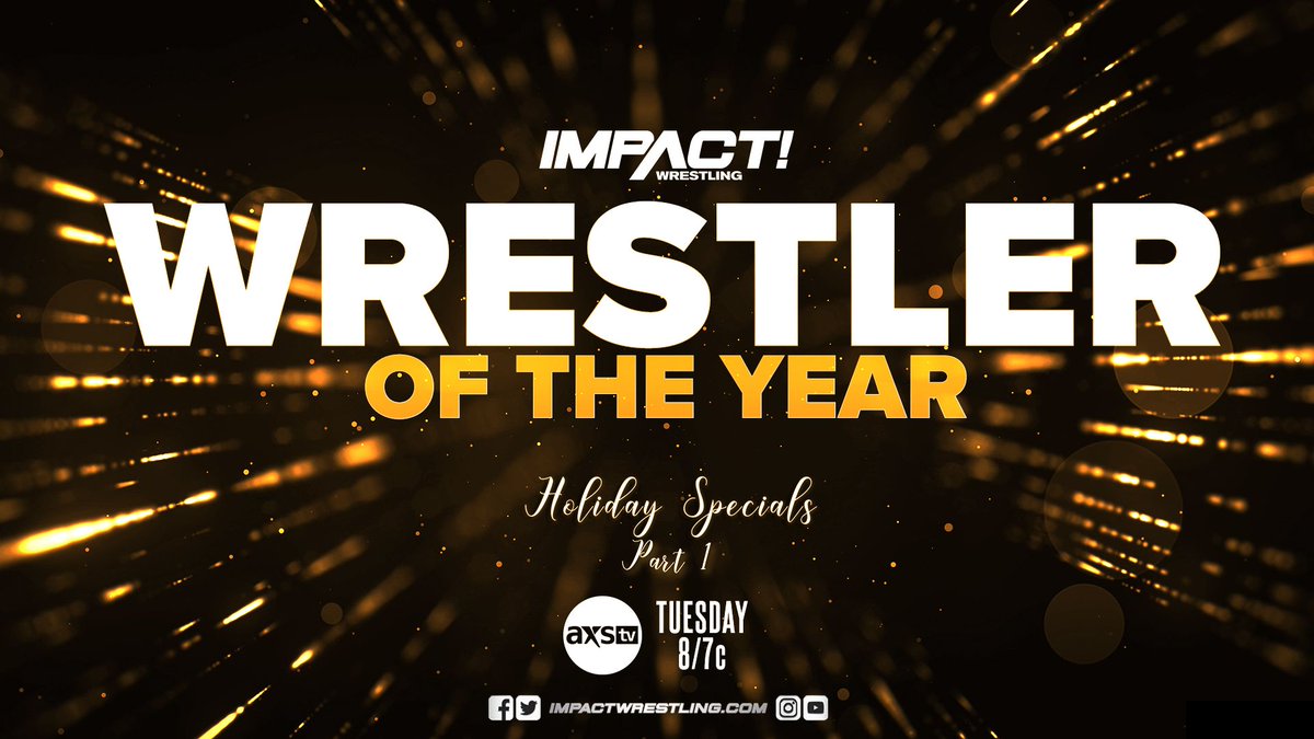ThisIsTNA's tweet photo. Wrestler of the Year will be revealed THIS TUESDAY at 8/7c on @AXSTV!
Who do you think will win the award? #IMPACTonAXSTV https://t.co/FPpA5nPL4L