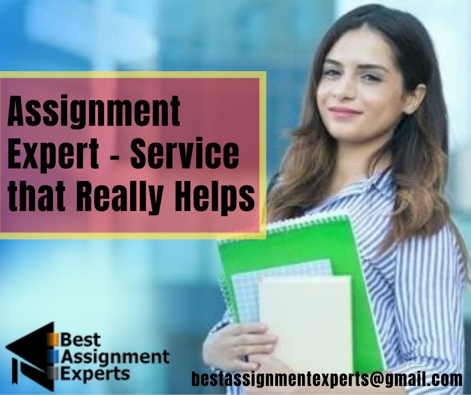 best_experts's tweet image. #financialaccountingassignment
#StatisticsAssginment #StatsAssignment #FinanceAssignments #AccountingEconomicsAssignment
#HomeworkHelp #Calculas #linearAlgebraAssignment #MathsAssignment #C #BiologyAssignments #MarketingAssignment  
Know more=> bit.ly/3nyjLOC