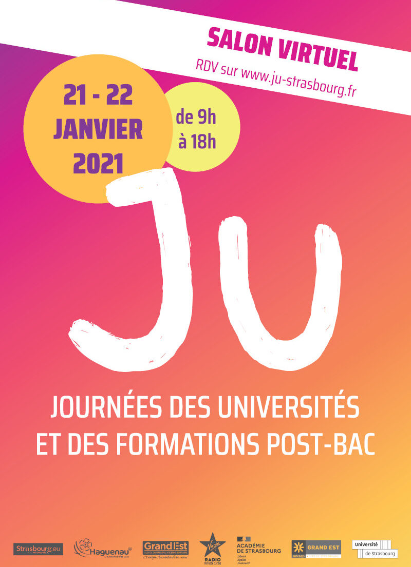 UHA68's tweet photo. Les JU 2021 auront lieu les 21 et 22 janvier de 9h à 18h sous forme de salon 100% virtuel. 
Toutes les infos : https://t.co/CLSntrqH3p https://t.co/HTnz3k4SA2