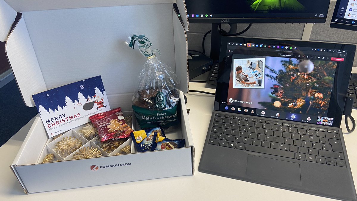 #Communardo Year End Meetup today with the colleagues from 🇩🇪 🇦🇹 🇦🇱 <a href="/communardo/">kommunardo</a> 🎅🎄🙏😋 #BetterTogether #Team <a href="/Atlassian/">Atlassian</a> @MSPartnerDE <a href="/mondaydotcom/">monday.com</a>