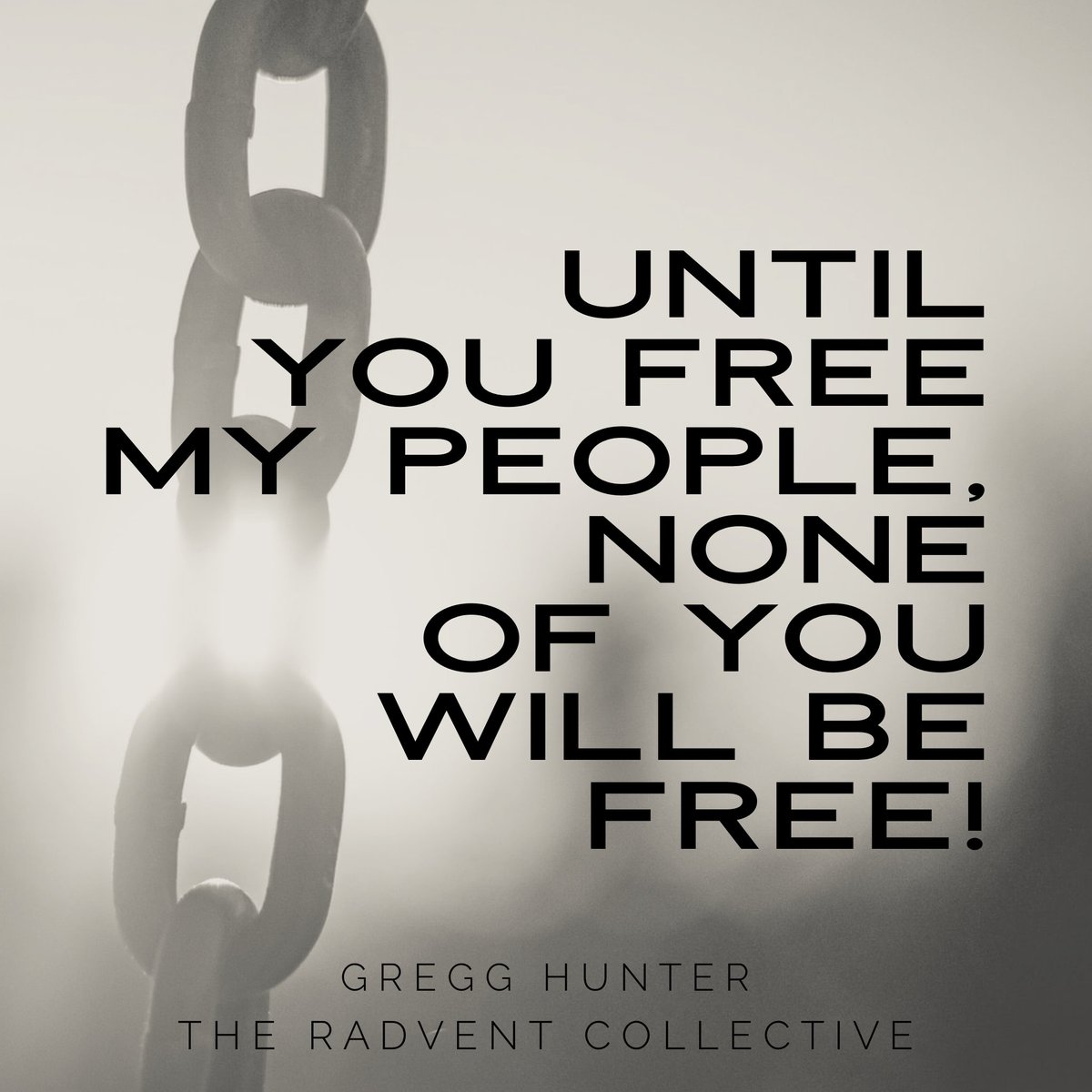 Only one reflection today, which is good, because we may need to sit with this one from Gregg Hunter all weekend.