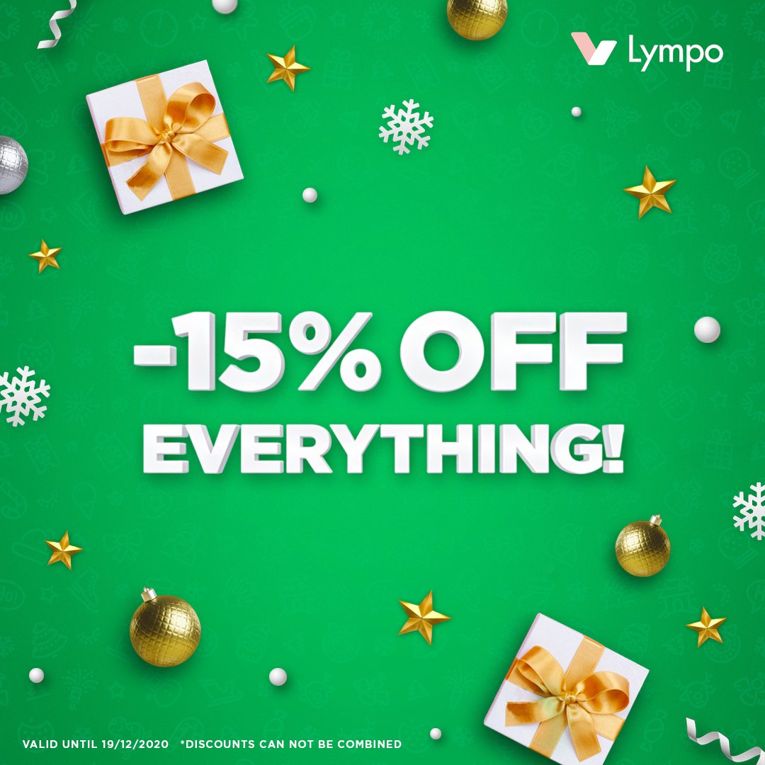 lympo_shop's tweet photo. 🎄-15% OFF everything! 🎄
Sneakers 👟 Apparel 👕 Accessories 🧢
Valid until 19/12/2020

SHOP 👉 https://t.co/ua5kUg2S8W https://t.co/2VWc1OsXPh