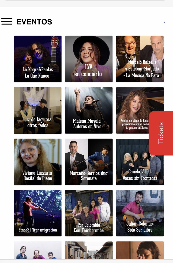 Hasta 21/12 se puede adquirir tickets para esta Semana Musical que revaloriza la Música Latinoamericana🎹🎶 Entrá en Latin American Cultural Week🎧